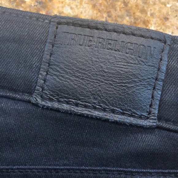 True Religion coated denim. Size 28. Style Halle - Picture 3 of 5